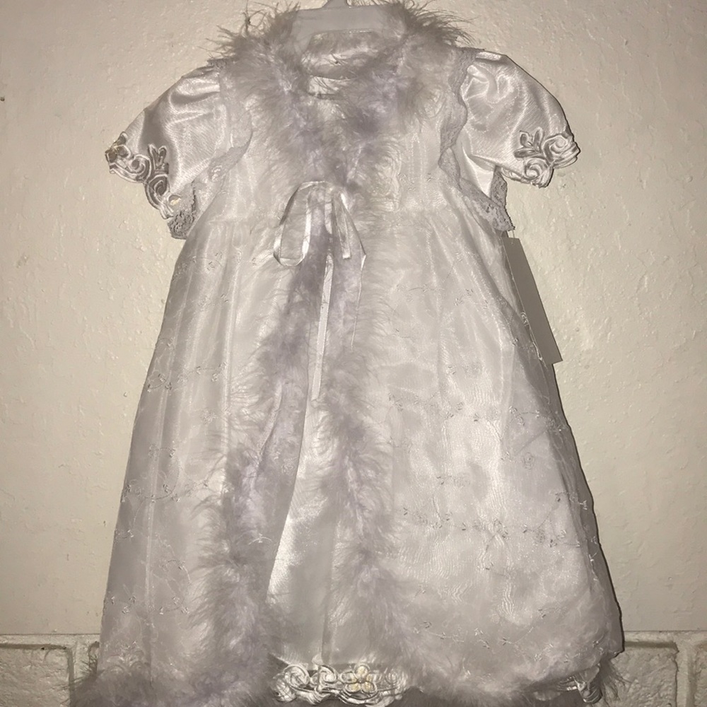 Baptism girls dresses christening size 3